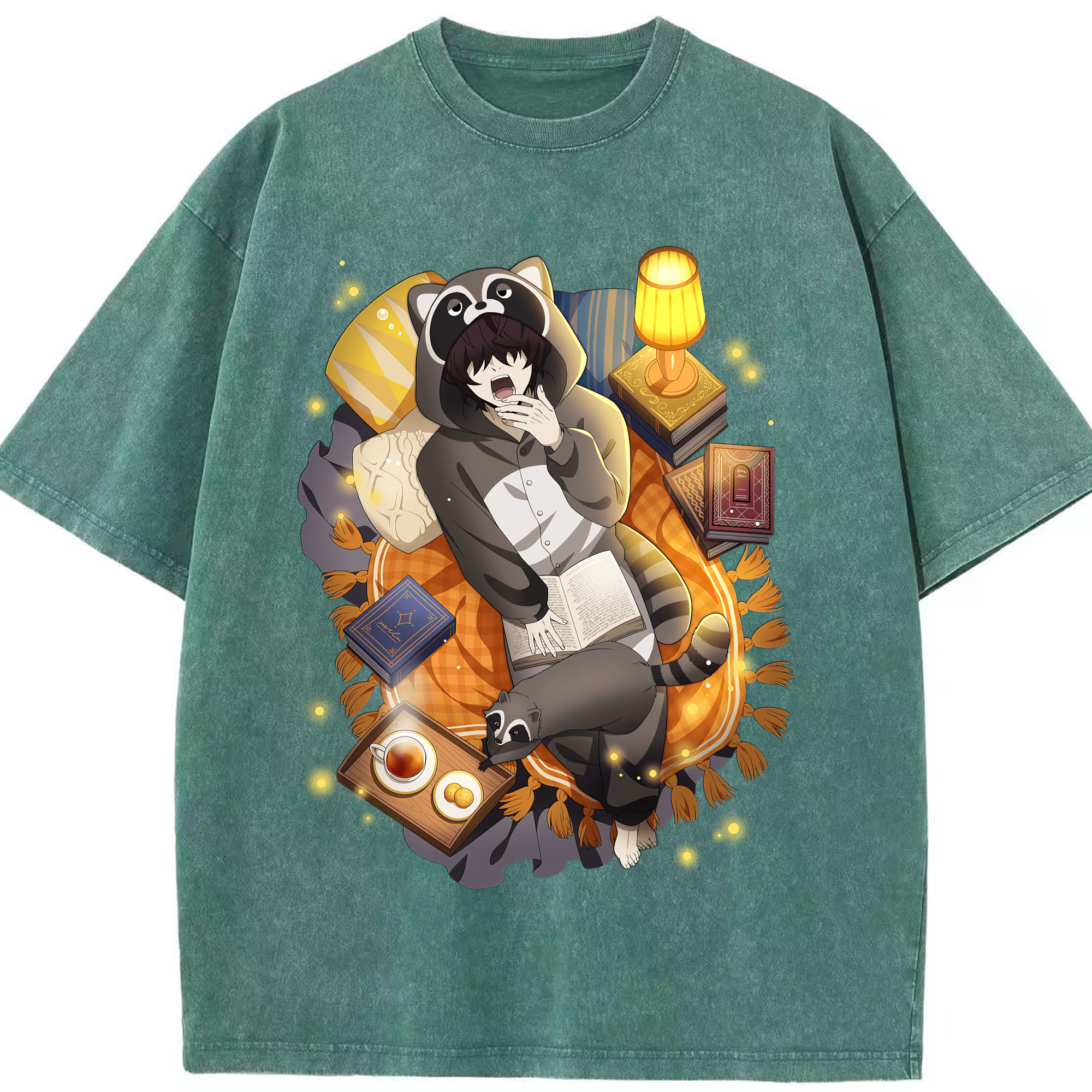 （画像用） 文豪ストレイドッグス Bungo Stray Dogs 綿100% ヴィンテージ風 半袖Tシャツ（フロントプリント）